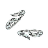 AB-7043-MOP Sterling Silver Bangle With Mother Of Pearl